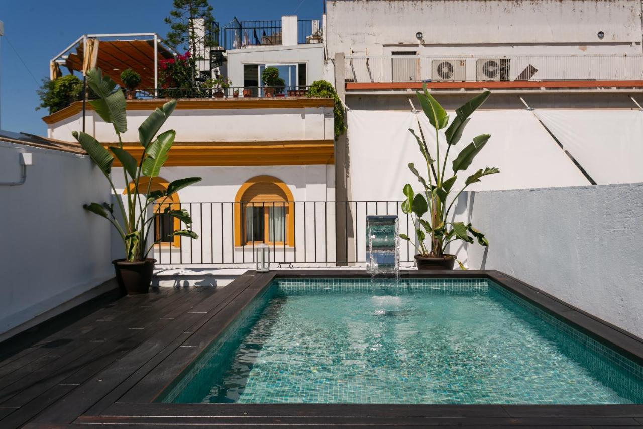 Lujoso Apartamento Con Piscina Compartida 3 セビリア エクステリア 写真